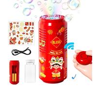 Bubble Maker - Safe Adjustable Toy with Light Sound | Bubble Maker Machine | for Kids Gathering Indoor Outdoor Holiday Festival Event Party Celebration