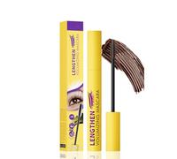 Bubble Mascara, Mascara Black & Brown, Waterproof Long-Lasting Mascaras, Lengthening And Lash-Doubling Formula For Thicker Lashes, Well-Defined Lashes And Enhances The Natural Look (Brown)
