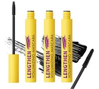 Bubble Mascara - Volume and Length Formula for Bold, Waterproof, Smudge-Proof, Clump-Proof, Well-Defined Lashes and Enhances The Natural Look, Can be Layered to Boost Curl (3PC)