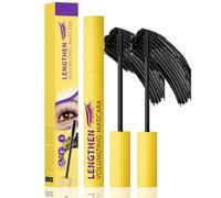 Bubble Mascara - Waterproof Formula Creates Thick, Smudge-Proof, Clump-Proof, Well-Defined Lashes and Enhances The Natural Look, Can be Layered to Boost Curl (Black*2)