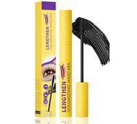 Bubble Mascara - Waterproof Formula Creates Thick, Smudge-Proof, Clump-Proof, Well-Defined Lashes and Enhances The Natural Look, Can be Layered to Boost Curl (Black)