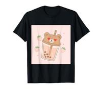 Bubble Milk Tea Cute Bear Kawaii T-Shirt T-Shirt