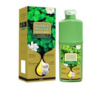 Bubble Mousse Hair Dye Shampoo 500 ml, Foam Hair Dye, Colouring, Nourishing Intensive Tint with Shine Reflex Balm, Casting Crème Gloss Hair Colour (Chestnut Brown)