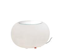 Bubble Outdoor Side Table with Glass Table Top Moree - 4260218360136