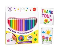 Bubble Paint Pens Creativity Boost Vibrant Markers 12-Color