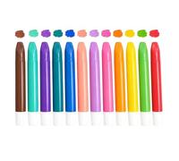 Bubble Pens Washable Vibrant 12 Colors Stationery Markers