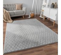 Bubble rug living room bedroom high pile fur geometric design 3D