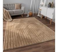 Bubble rug living room bedroom high pile fur geometric design 3D