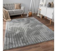 Bubble rug living room bedroom high pile fur geometric design 3D