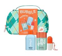 Bubble Skincare Dazzling Days 3-Step Refresh Routine Skincare Kit - Gift Set Includes Slam Drunk Face Moisturizer, Fresh Start Gel Cleanser & Candy Cane Tell All Lip Balm (3 Count)