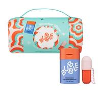 Bubble Skincare Wonder Wave Lips & Face Hydrating Gift Set - Skin Care Set Includes Power Wave Super Hydrating Moisturizer & Tell All Juicy Secret Berry Lip Balm - Travel Case Included (2 Count)