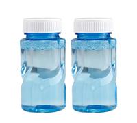 Bubble Solution Refill Pack - 2 Piece Super Concentrated Liquid | Bubbles Mix For Kids, Giant Bubbles, & Backyard Games, 50 ML Each & Blowing Liquid For Bubble Wands & Machines, Cheerful Balloons