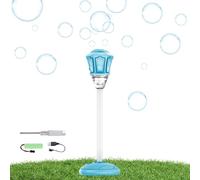 Bubble Stand Machine - Garden Toy with Light and Music | 53-119cm Height Adjustable Bubble Maker | for Party Summer Lawn Wedding Garden Backyard
