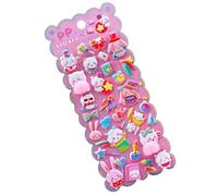 Bubble Stickers - 23x9.5cm 3D Marshmallow Stickers, Bubble Sticker For Animals | Cute Cartoon Mini Sticker Child Adult, For Party Class Birthday Christmas Home Scrapbooking Journal C