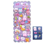 Bubble Stickers,Cute Cartoon Removable Decals | Decorative Animal Crafts Decals - for Classroom Scrapbooking Journal Crafts Notebook Computer Birthday Christmas