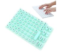 Bubble Stickers for Keyboard | Typing Stickers - Silicone Protection Reusable Sticky Pad for Women PC Desktops Notebook Laptops