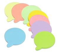 Bubble Sticky Notes, 560 Sheets - Light Color, Super Sticky, 70 x 70 mm