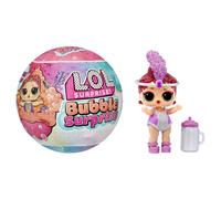 Bubble Surprise Dolls- Collectible Doll Accessories, Unboxing, Glitter Foam Reaction in Warm Water- Great gift for Girls age 4+, Pink