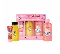 Bubble T Cosmetics Bath Collection Kellogg’s - Shower Gel, Bath Milk & Hand Cream Gift Set - Moisturizing & Nourishing Skincare for Women, Teens & Self-Care