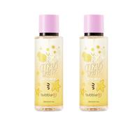 Bubble T Cosmetics Citrus Body Mist Spray, Refreshing Orange Lemon Grapefruit Blend, Hydrating Formula 250ml 2-Pack