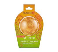 Bubble T Cosmetics De-Stress Bath Bomb Fizzer Sweet Orange & Bergamot 150g, Suitable for All Skin Types