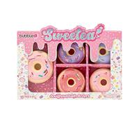 Bubble T Cosmetics Donut Bath Fizzer Gift Set - Fun & Relaxing Bath Bombs for Kids & Adults - Moisturizing, Fizzy Bath Treats - Perfect Self-Care & Spa Gift