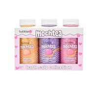 Bubble T Cosmetics Mocha Tea Bath Salts 3 x 250g - Relaxing & Moisturizing Bath Soak - Aromatherapy Spa Gift Set for Women & Self-Care 3 x 250g