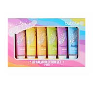 Bubble T Rainbow Lip Balm Collection Set 6 Fruity Flavours