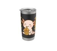 Bubble Tea Axolotl Boba Kawaii Tapioka Anime Cute Stainless Steel Insulated Tumbler