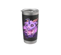 Bubble Tea Baphomet - Gothic Bubble Tea Boba Devil Stainless Steel Insulated Tumbler