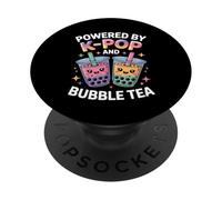 Bubble Tea Boba K-POP Music Lover Korean Milk K-Pop Fashion PopSockets Adhesive PopGrip