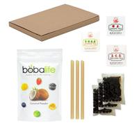 Bubble Tea Essentials Coconut 3 Drink Kit with Premium, Authentic Ingredients | Vegan & Gluten Free by Bobalife