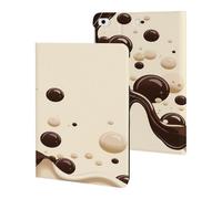 Bubble Tea in Brown Milk Tea Case Compatible for ipad Mini 1/2/3/4/5 (7.9in) Tablet Cases Stand Protective Cover with Sleep/Wake