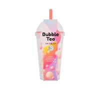 Bubble Tea Kit - Popping Boba Pearls, Passion Fruit Syrup, Earl Grey Bag - On the Go, Portable Travel Cup & Straw Included -At Home Bubble Tea Making Gift Set, Christmas, Stocking & Secret Santa Gifts