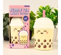 Bubble Tea Light - Soft-Touch Colour-Changing Squeeze Lamp | USB Rechargeable Novelty Night Light with Pink, Blue, Orange & Rainbow Modes | Fun Teen & Room Décor Gift