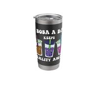 Bubble Tea Lover Kawaii Tapioca Balls Japan Boba Tea Stainless Steel Insulated Tumbler