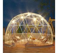 Bubble Tent Dome House 12ft X 7.2ft 4 Season Inflatable Tent Perfect For Party Relaxation Camping & Gardening