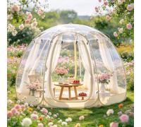Bubble Tent Screen House Room Canopy Gazebos 4-8 Person | Waterproof Outdoor Party Pod, Garden Greenhouse, Instant Clear Dome Tent, For Backyard, BBQ, Weddings and Family Events