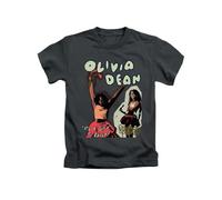 Bubble Text Version Olivia Dean Cool Cute Pop Trendy Tee T-Shirt Funny Unisex T Shirt Top Black