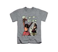 Bubble Text Version Olivia Dean Cool Cute Pop Trendy Tee T-Shirt Funny Unisex T Shirt Top Heather Grey