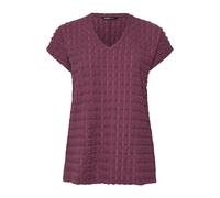 Bubble Textured T-Shirt Yours Dark Pink 18