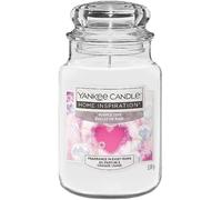 Bubble Time Yankee Candle - 538g Large White Scented Jar for Calming Atmosphere