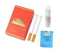 Bubble Toy Cigarette, Box Bubble Toy, Bubble Blowing Cigarette Stress Relief Toy, Fake Bubbles Smoke Cigarettes Pack Blower, Funny Mini Bubble Box Stick Toy with Liquid for Birthday Party Gift(# C)