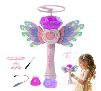 Bubble Toys, Rechargeable Bubble Blower Stick With Flying Dragonfly, Summer Toy Favors, Outdoor Entertainment Activities For Boys And Girls