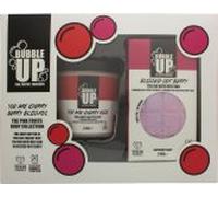 Bubble Up Cherry Berry Bath & Body Gift Set 210g Big Bath Bar Berry & 220g Body Butter Cherry Nice