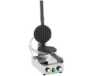 Bubble Waffle Maker 1,400 W 50 250 ° C Timer: 0 5 min - Waffle Makers by Royal Catering Silver