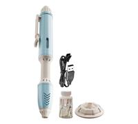 Bubble Wand Machine | Automatic Pen Shape Foam Blower | Light Up Blow Bubble Wand | for Outdoor Backyard Pool Beach Park Lawn Garden Summer Wedding