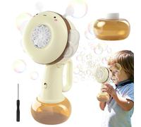 Bubble Wand Machine | Kids Bubble Wand,Bee Shape Rotating Portable Colorful Lights Beach Game for Travel Carnival Classroom Play Boy Girl Outdoor Playtime Birthday