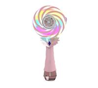 Bubble Wand - Rechargeable Bubble Maker, Color Changing Lollipop Toy, Automatic LED Wand Portable Fun Device | Good Entertainment for Meat