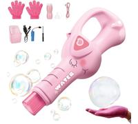 Bubble Wand with Effect | Fast Drying Coating Liquid - Automatic Bubble Wand with Music | for Children's Parties, Beach, Summer, Outdoor Games and Fun